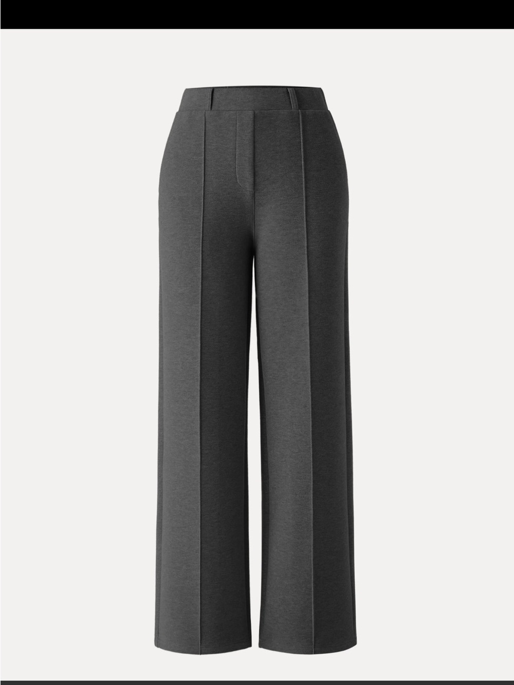 OGL High Waisted Warm Straight Leg Pull On Pant